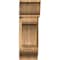Ekena Millwork Legacy Traditional Rough Sawn Bracket w/ Offset Brace, Western Red Cedar, 8"W x 20"D x 24"H BKT0806X20X24LEC01RWR - alternate 2